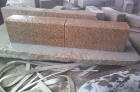 Flamed Rusty Yellow  Granite Kerb Stones (G682)