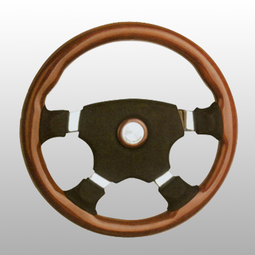 Wooden steering wheel