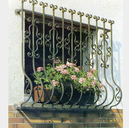 wrought iron window guard (012)