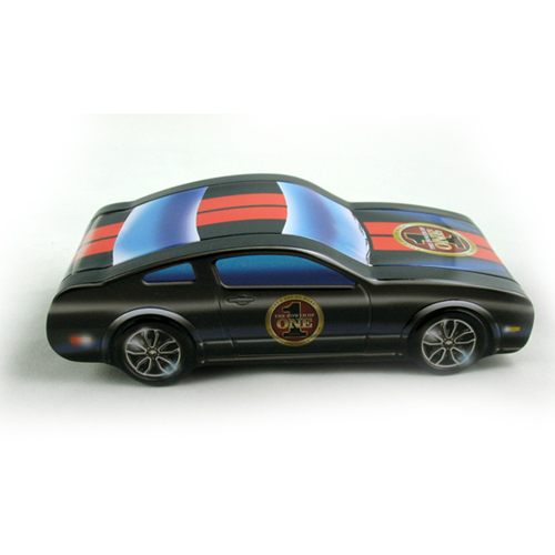 car shaped metal candy tin box