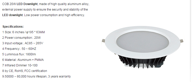 LED DownLighters