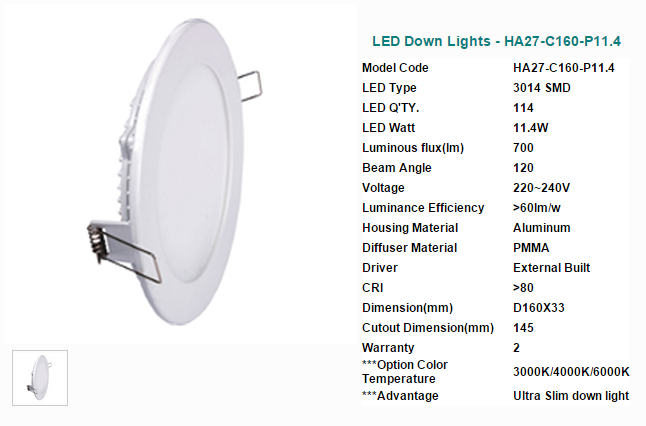 LED DownLighters